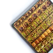 Antep Fıstıklı Kadayıflı Karışık Baklava Kutusu 800 G thumbnail 6