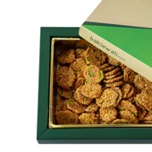 Susamlı Antep Fıstıklı Barazek Çıtır Kurabiye 500 G thumbnail 4