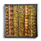 Antep Fıstıklı Kadayıflı Karışık Baklava Kutusu 800 G thumbnail 1