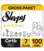Sleepy Extra Günlük Aktivite 7 Numara XX Large 100'lü Bebek Bezi - 1