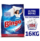 Bingo Matik Ultra Beyaz 4 kg 4'lü Toz Deterjan thumbnail 1