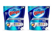 Bingo Akıllı Kapsül Pro Bulaşık Makinesi Deterjanı Tableti 100 Lü thumbnail 1