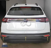 Volkswagen Taigo Krom Reflektör Çerçevesi 3 Parça 2022 ve Üzeri Paslanmaz Çelik thumbnail 4
