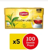 Lipton Yellow Label 3.2 gr 500'lü Demlik Poşet Çay thumbnail 1