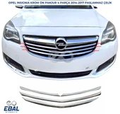 Opel İnsignia Krom Ön Panjur 4 Parça 2014-2017 Arası P.çelik thumbnail 1