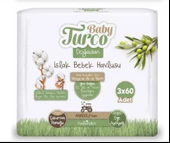 Baby Turco Doğadan 60 Yaprak 18'li Paket Islak Mendil thumbnail 4