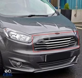 Ford Courier  3'LÜ  KROM SET (Kapı kolu+ön panjur+sürgü nikelaji) 2014-2018 Arası Uyumlu P.Çelik thumbnail 4