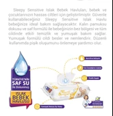Sleepy Sensitive 90 Yaprak 4'lü Paket Islak Mendil - 4
