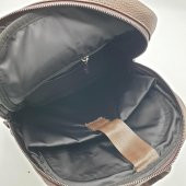 Emitasyon Deri Leptop Bölmeli Sırt Çantası - 12