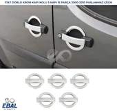 Fiat Doblo Krom Kapı Kolu 5 Kapı 2000-2010 Arası Paslanmaz çelik - 1