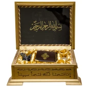 Kuranı Kerim - Ahşap Kutulu - Şık Hediyelik - Sade Arapça - Bilgisayar Hatlı - Cep Boy - Hayrat Neşriyat thumbnail 6