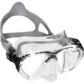 Cressi Big Eyes Evolution Crystal Yetişkin Dalış Maskesi Şeffaf-Siyah - 1