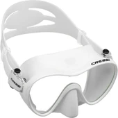 Cressi F1 Frameless Yetişkin Dalış Maskesi Beyaz - 8