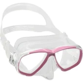 Cressi Perla Yetişkin Dalış Maskesi Şeffaf-Pembe - 5