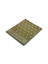 Pano Desenli Varaklı Yeşil Örtü thumbnail 1