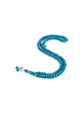 Kristal Görünümlü 99' lu Tesbih Mevlüt Hac Umre Hediyelik 10 adet Petrol thumbnail 1