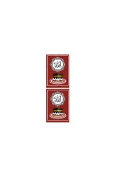 Minber Perdesi - Storlu Perde - Bordo Renk - 3'lü Set thumbnail 3