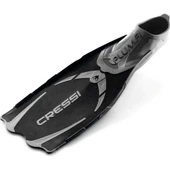 Cressi Pluma Siyah-Gümüş Dalış Paleti NO:43-44 - 10
