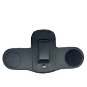 Vegan Deri Stetoskop Tutucu Organizer Holder Siyah thumbnail 3