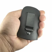 Vegan Deri Stetoskop Tutucu Organizer Holder Siyah thumbnail 9