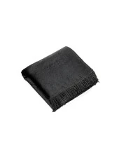 Çeyizlik Kutulu Astarlı Süngerli Hediyelik Kalın Kadife Seccade Siyah thumbnail 3