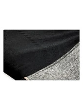 Çeyizlik Kutulu Astarlı Süngerli Hediyelik Kalın Kadife Seccade Siyah thumbnail 6