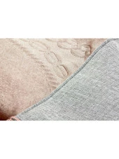 Çeyizlik Kutulu Astarlı Süngerli Hediyelik Kalın Kadife Seccade Pembe thumbnail 6