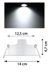 Philips 59203 10W Mağaza Gömme Spot Armatür 6500K - 2