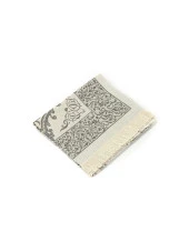 Lüks Açık Renk Osmanlı Tafta Seccade – 0210 Gri thumbnail 3