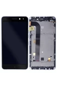 Teknonet General Mobile Gm5 Plus Uyumlu Sıfır Lcd Ekran Dokunmatik Lens Çıtalı - Siyah - 1