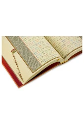 Kurani Kerim - Satır Arası Transkript ve Tecvid İle Türkçe Kelime Okunuşlu - Kelime Meal - Orta Boy - Bilgisayar Hatlı thumbnail 4