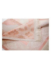 Lüks Açık Renk Osmanlı Tafta Seccade - 0210 - Pembe Renk - 3