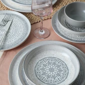 Keramika Stone Nordic Yemek Takımı 24 Parça 6 Kişilik 21426-27 - 3