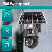 Ventus V380 Pro 735-4G 10MP (5MP+5MP) Dual Lens UltraHD Güneş Enerjili Akıllı Güvenlik Kamerası - 6