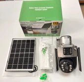 Ventus V380 Pro 735-4G 10MP (5MP+5MP) Dual Lens UltraHD Güneş Enerjili Akıllı Güvenlik Kamerası - 7