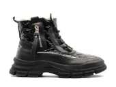 Gamelu Bowl Memory Kaucuk Kaymaz Taban Kar Boutu Kadın Bot thumbnail 3