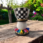 Tavşan Saksı Vazo, Decoratif Polyester Büyük Boy Saksı, Paskalya Tavşan Saksı - 4