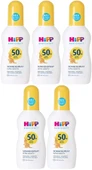 Hipp Babysanft Sprey Güneş Kremi Sonnenspray 50+ Faktör Ultra Sensıtıv 150ML Sprey (5 Li Set) - 1
