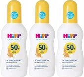 Hipp Babysanft Sprey Güneş Kremi Sonnenspray 50+ Faktör Ultra Sensıtıv 150ML Sprey (3 Lü Set) - 1