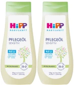 Hipp Babysanft Bebek Bakım Yağı/Pelegeöl Sensıtıv 200ML (2 Li Set) - 1