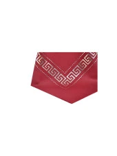 Pano Desenli Varaklı Kırmızı Örtü thumbnail 2