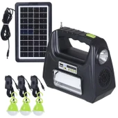 DAT DT-9015B Solar Kamp Lambası Acil Durum Işığı Şarjlı - 1