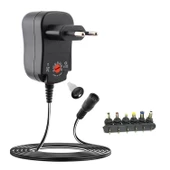 WELLPOWER WP-03123P Adaptör Kademeli 6 Uçlu 3-12 Volt 30 Watt - 1