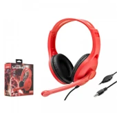 ESCOM GM-036 Kablolu Oyuncu Kulak Üstü Kulaklık 3.5mm Jack Mikrofonlu - 1