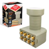 GOLD STEP GL-08 8Li Lnb (Octo) Gold 0.1Db 3D Fhd - 1