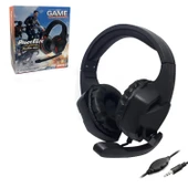 HADRON GM-010 Kablolu Oyuncu Kulak Üstü Kulaklık 3.5mm Jack Mikrofonlu - 1