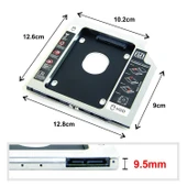 NOTEBOOK KIZAK KUTU HDD SSD 9.5MM SATA GABBLE GAB-HC95 - 2