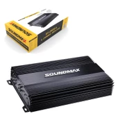 SOUNDMAX SX-2850.4 Oto Anfi Stereo 4X60 Watt 4 Kanal - 1