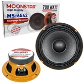 MOONSTAR MS-6542 Oto Midrange 16cm 700 Watt 2 Adet - 1