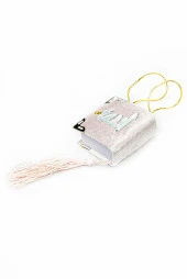 Kadife Kaplı Mini Kuranı Kerim - Sade Arapça - Pembe - Bilgisayar Hatlı thumbnail 2